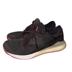 Reebok Nano 8 Flexweave Womens Training Shoes Black Pink CN2973 Size 8.5
